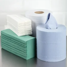 Paper Towel Rolls and Hand Towel Packs
