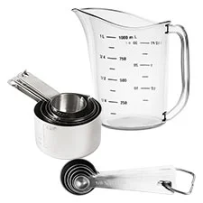 Measuring Jugs, Cups and Spoons