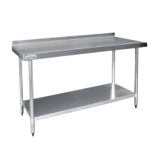 Tables with Splashback