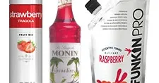 Flavoured Syrups and Purees