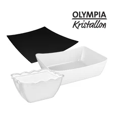 Olympia Kristallon Crocks and Bowls