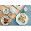 Olympia Fondant Plate Aqua - 270mm (4 Pack) Olympia Fondant Plate Aqua - 270mm (4 Pack)