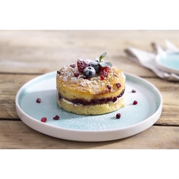 Olympia Fondant Plate Mint - 270mm (4 Pack)