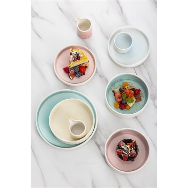 Olympia Fondant Bowl Lemon - 215mm (4 Pack)