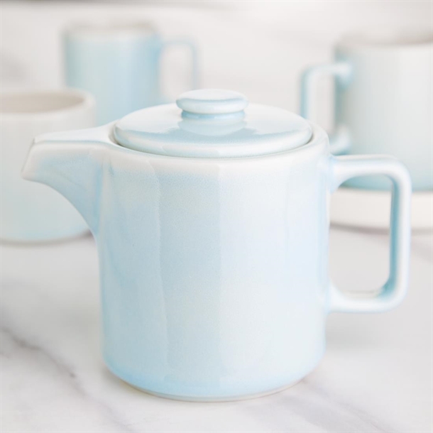 Olympia Fondant Tea Pot Aqua - 450ml (2 Pack) Olympia Fondant Tea Pot Aqua - 450ml (2 Pack)