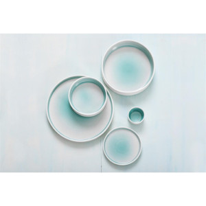 Olympia Fondant Bowl Mint - 215mm (4 Pack)