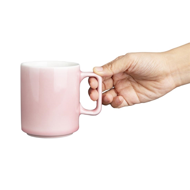 Olympia Fondant Mug Pink - 340ml (6 Pack)