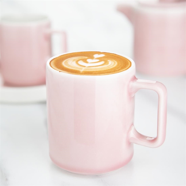 Olympia Fondant Mug Pink - 340ml (6 Pack)