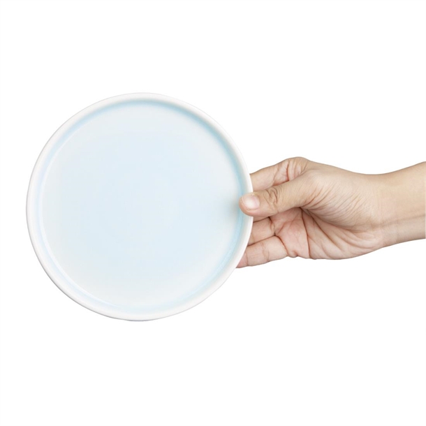 Olympia Fondant Plate Aqua - 152mm (6 Pack) Olympia Fondant Plate Aqua - 152mm (6 Pack)