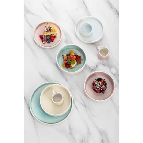 Olympia Fondant Plate Pink - 215mm (6 Pack) Olympia Fondant Plate Pink - 215mm (6 Pack)