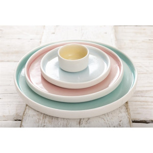 Olympia Fondant Plate Aqua - 152mm (6 Pack) Olympia Fondant Plate Aqua - 152mm (6 Pack)