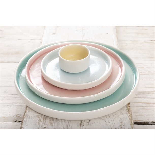 Olympia Fondant Plate Aqua - 152mm (6 Pack) Olympia Fondant Plate Aqua - 152mm (6 Pack)