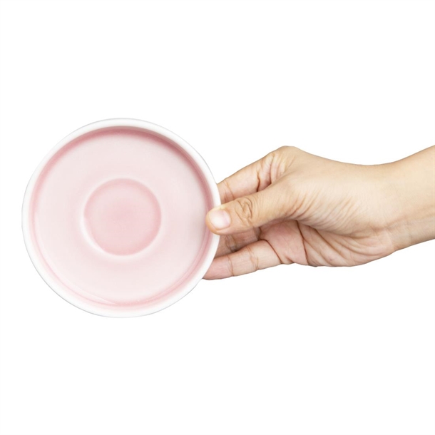 Olympia Fondant Saucer Pink - 115mm for CU458 (6 Pack)