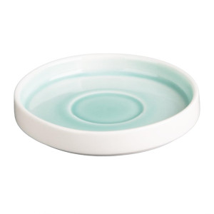 Olympia Fondant Saucer Mint - 115mm (6 Pack)