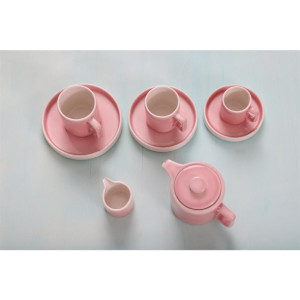 Olympia Fondant Saucer Pink - 136mm for CU460 (6 Pack)