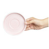 Olympia Fondant Saucer Pink - 136mm for CU460 (6 Pack) Olympia Fondant Saucer Pink - 136mm for CU460 (6 Pack)