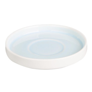 Olympia Fondant Saucer Aqua - 135mm (6 Pack)