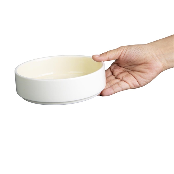 Olympia Fondant Bowls Lemon 154mm (6 Pack) Olympia Fondant Bowls Lemon 154mm (6 Pack)