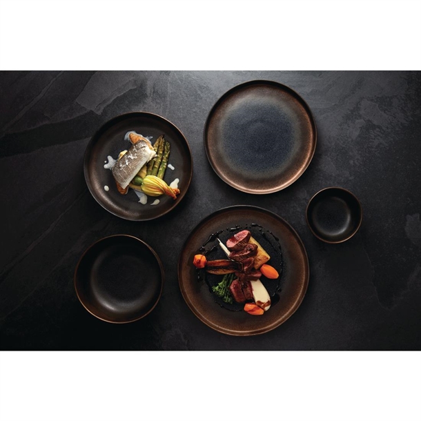 Olympia Ochre Flat Plates 220mm (6 Pack) Olympia Ochre Flat Plates 220mm (6 Pack)