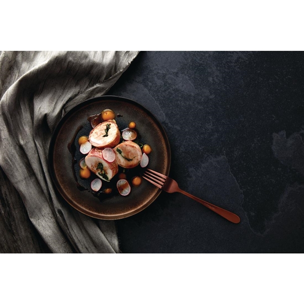 Olympia Ochre Flat Plates 220mm (6 Pack) Olympia Ochre Flat Plates 220mm (6 Pack)