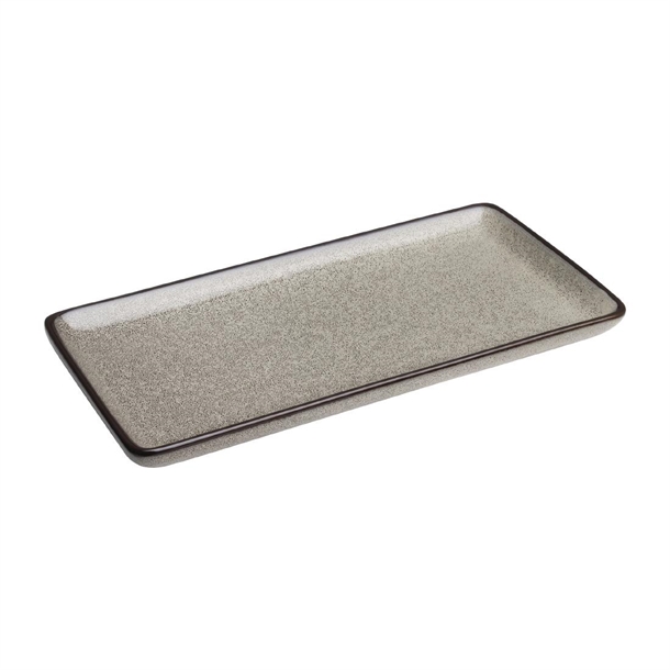 Olympia Mineral Rectangular Plates 335mm (4 Pack) Olympia Mineral Rectangular Plates 335mm (4 Pack)
