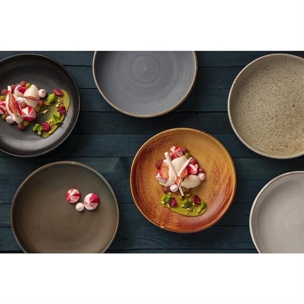 Olympia Canvas Coupe Bowl Murano White 230mm (6 Pack)