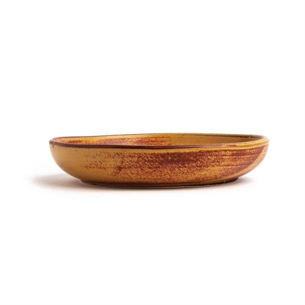 Olympia Canvas Coupe Bowl Sienna Rust 230mm (6 Pack) Olympia Canvas Coupe Bowl Sienna Rust 230mm (6 Pack)