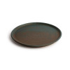 Olympia Canvas Small Rim Round Plate Green Verdigris 265mm (6 Pack)