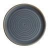Olympia Canvas Small Rim Round Plate Blue Granite 180mm (6 Pack)