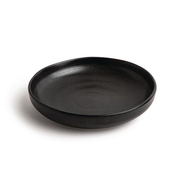 Olympia Canvas Coupe Bowl Delhi Black 230mm (6 Pack) Olympia Canvas Coupe Bowl Delhi Black 230mm (6 Pack)