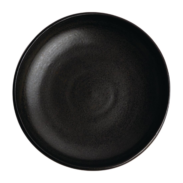 Olympia Canvas Coupe Bowl Delhi Black 230mm (6 Pack) Olympia Canvas Coupe Bowl Delhi Black 230mm (6 Pack)