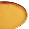 Olympia Canvas Small Rim Round Plate Sienna Rust 265mm (6 Pack)