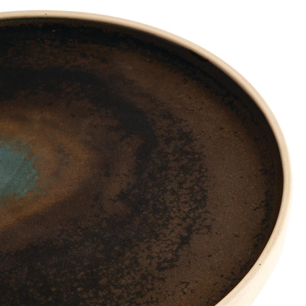 Olympia Canvas Flat Round Plate Green Verdigris 250mm (6 Pack) Olympia Canvas Flat Round Plate Green Verdigris 250mm (6 Pack)