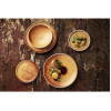 Olympia Canvas Flat Round Plate Sienna Rust 180mm (6 Pack) Olympia Canvas Flat Round Plate Sienna Rust 180mm (6 Pack)