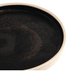 Olympia Canvas Flat Round Plate Delhi Black 180mm (6 Pack)