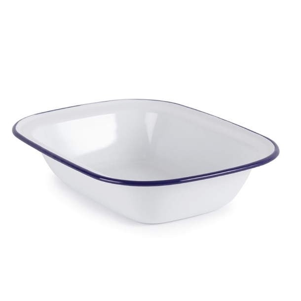 Olympia Enamel Dish Rectangular 280 x 190mm (6 Pack) Olympia Enamel Dish Rectangular 280 x 190mm (6 Pack)