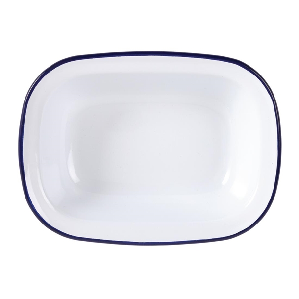 Olympia Enamel Dish Rectangular 280 x 190mm (6 Pack) Olympia Enamel Dish Rectangular 280 x 190mm (6 Pack)