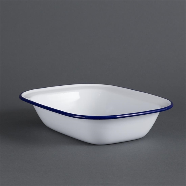 Olympia Enamel Dish Rectangular 280 x 190mm (6 Pack) Olympia Enamel Dish Rectangular 280 x 190mm (6 Pack)