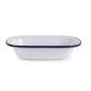 Olympia Enamel Pie Dish Rectangular 180x135mm (6 Pack) Olympia Enamel Pie Dish Rectangular 180x135mm (6 Pack)