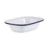 Olympia Enamel Pie Dish Rectangular 180x135mm (6 Pack) Olympia Enamel Pie Dish Rectangular 180x135mm (6 Pack)
