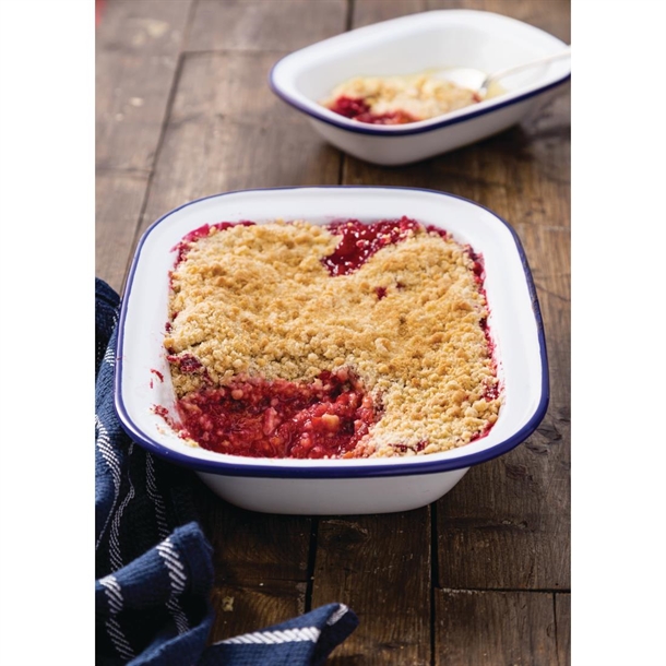 Olympia Enamel Dish Rectangular 280 x 190mm (6 Pack) Olympia Enamel Dish Rectangular 280 x 190mm (6 Pack)
