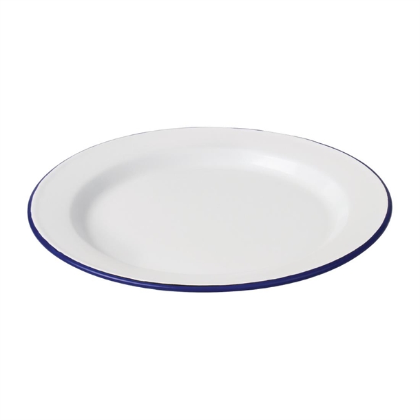 Olympia Enamel Dinner Plates 300mm (6 Pack)