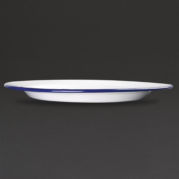 Olympia Enamel Dinner Plates 300mm (6 Pack)