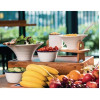 Olympia Enamel Pudding Bowls 155mm (6 Pack) Olympia Enamel Pudding Bowls 155mm (6 Pack)