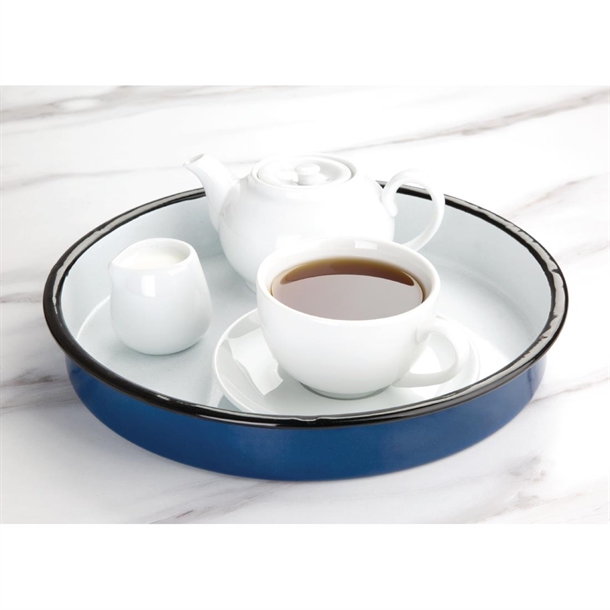 Olympia Enamel Serving Tray 320mm Olympia Enamel Serving Tray 320mm