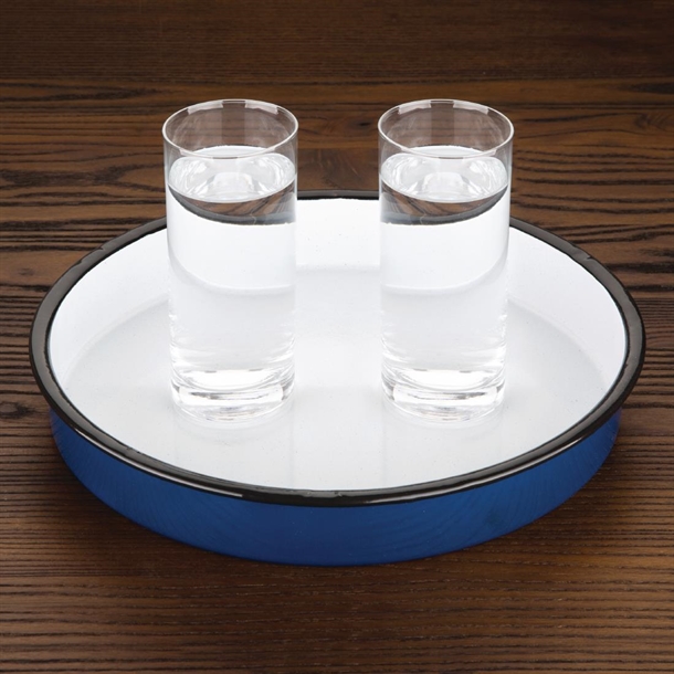 Olympia Enamel Serving Tray 320mm Olympia Enamel Serving Tray 320mm