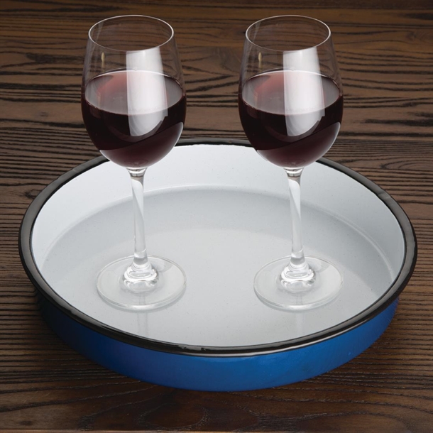 Olympia Enamel Serving Tray 320mm Olympia Enamel Serving Tray 320mm