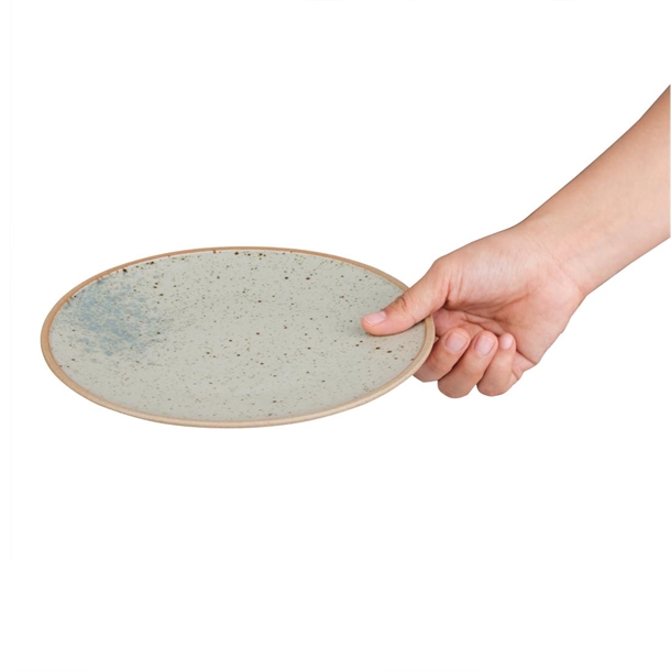 Olympia Anello Paint Raw Edge Plates 205mm (6 Pack)