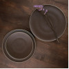 Olympia Anello Earth Raw Edge Plates 255mm (4 Pack)