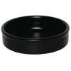 Olympia Mediterranean Stackable Dishes Black 134mm (6 Pack)